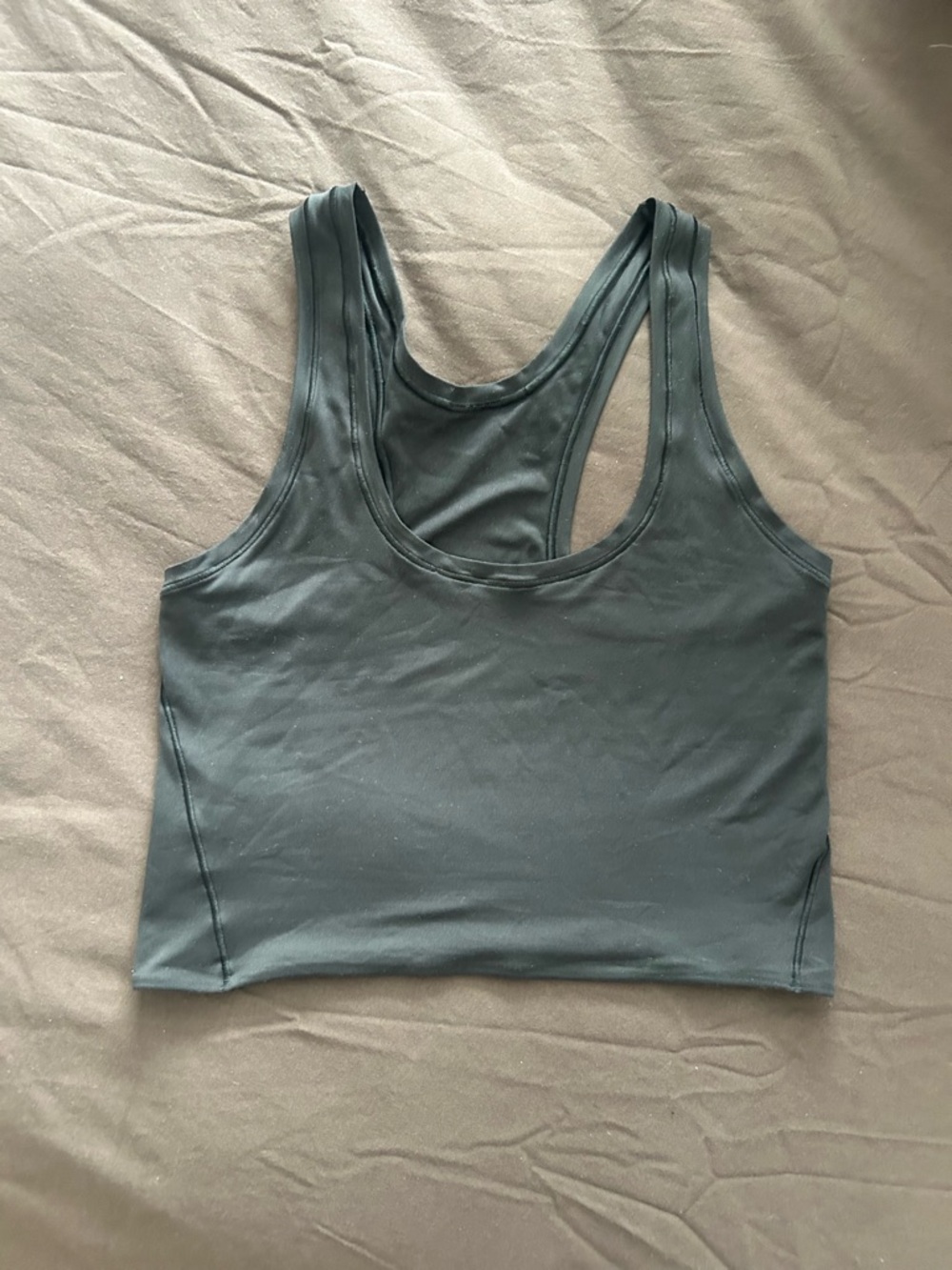 Lululemon Dark grey Racerback workout  Top